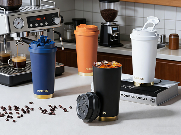 Insulated Coffee Cup 12oz Stainless Steel Mug